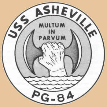 USS Asheville PG-84 Patch