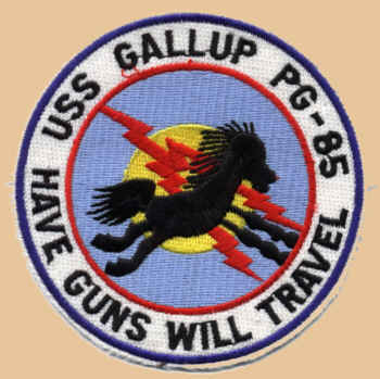 USS GALLUP PG-85 Patch