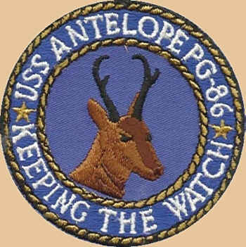 USS Antelope PG-86 Patch