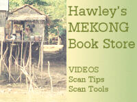 Hawley's MEKONG Book Store Logo