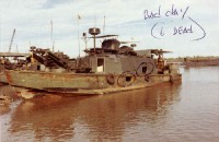 Alpha Boat with combat damage